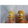 Image 2 : (4) The Simpsons Plush Toys - Barts and Lisas