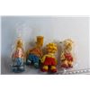 Image 4 : (4) The Simpsons Plush Toys - Barts and Lisas