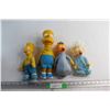 Image 1 : (4) The Simpsons Plush Toys - Barts and Maggies