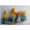 Image 5 : (4) The Simpsons Plush Toys - Barts and Maggies
