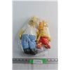 Image 1 : (2) The Simpsons Plush Toys - Homer and Lisa