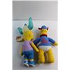 Image 4 : (2) The Simpsons Plush Toys - Homer and Bart