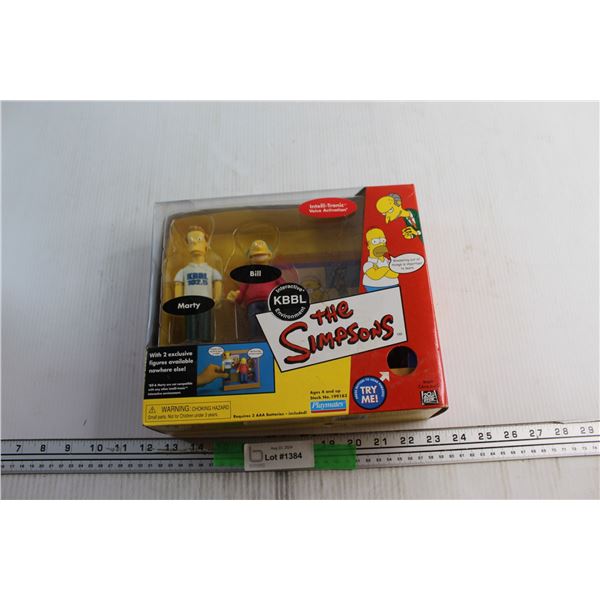 The Simpsons Marty and Bill Interactive Toy