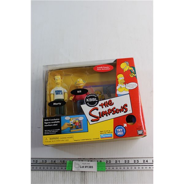 The Simpsons Marty and Bill Interactive Toy