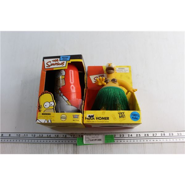 The Simpsons Hula Homer and Nesting Dolls