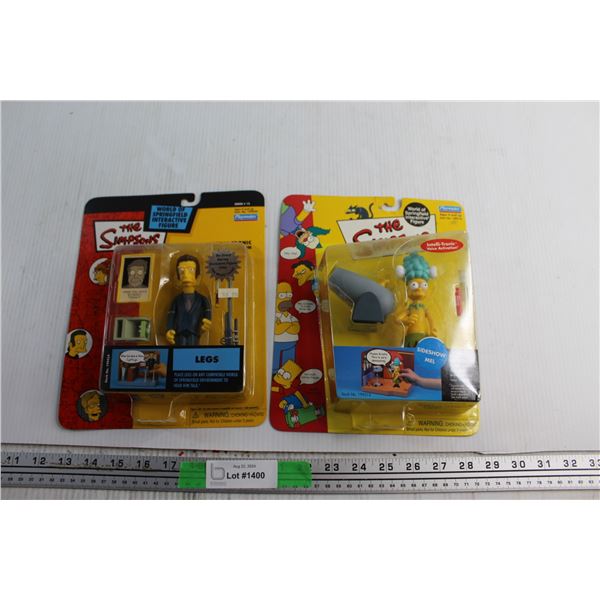 The Simpsons Legs and Sideshow Mel Figures