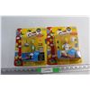 Image 1 : The Simpsons Professor Frink and Daredevil Bart Figures