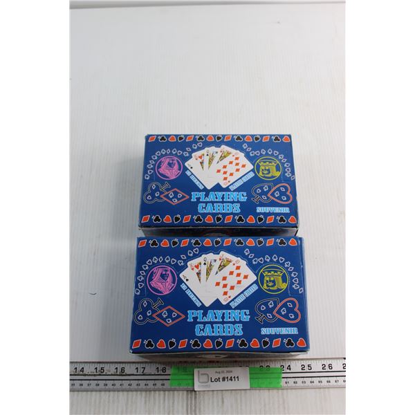 (2) Boxes of CFL Playing Cards - BC Lions