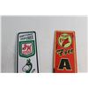 Image 2 : (2) Sinclair and Firechief Signs 16'' x 4''