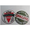 Image 2 : (2) Paragon and Sinclair Signs 12''