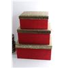 Image 2 : (5) Storage Boxes 16'' x 8''