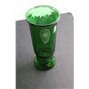 Image 2 : (3) Green Glass Vases