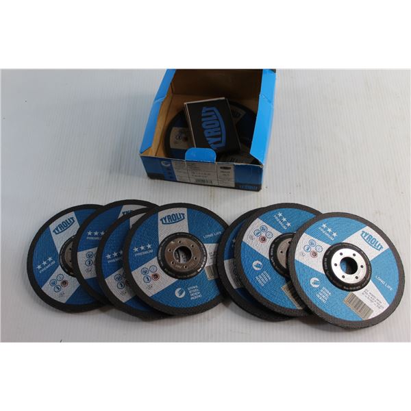 (10) Tyrolit Grinding Disks - New, Shape 27