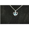 Image 2 : Heart Shaped Gem Necklace - Not Authenticated