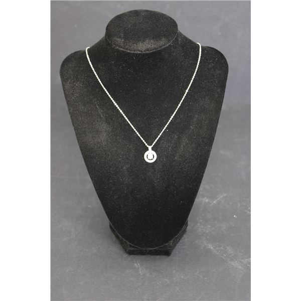 Circle Shaped Gem Necklace - Not Authenticated