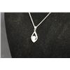 Image 2 : Teardrop Shaped Gem Necklace - Not Authenticated