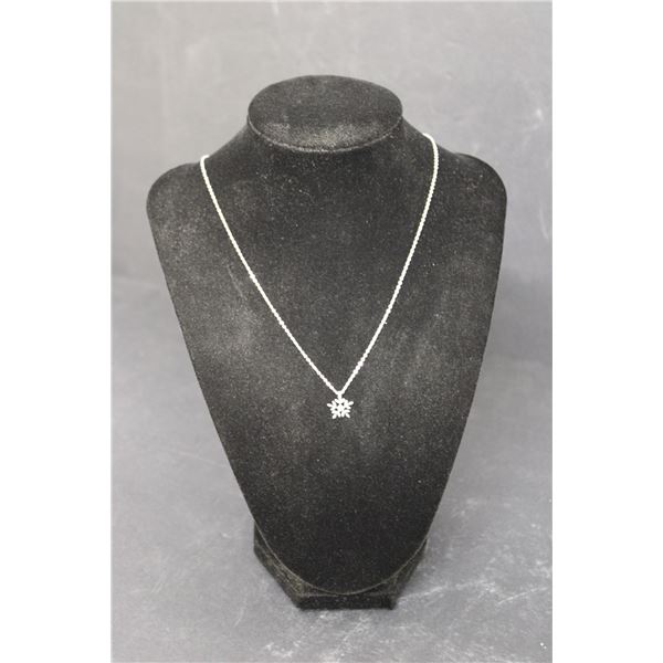 Snowflake Shape Necklace - Not Authenticated
