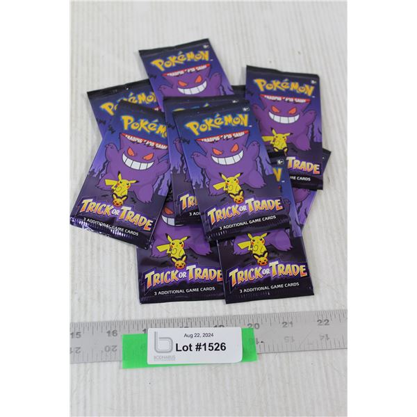 (11) Pokemon Cards Trick or Trade Packs