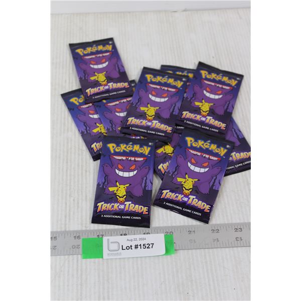 (10) Pokemon Cards Trick or Trade Packs