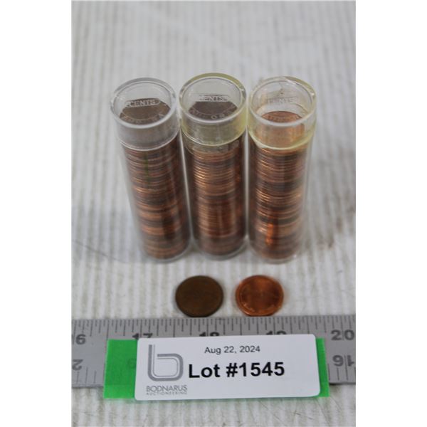 Assorted Canadian Pennies 1967 (1867-1967) Coins