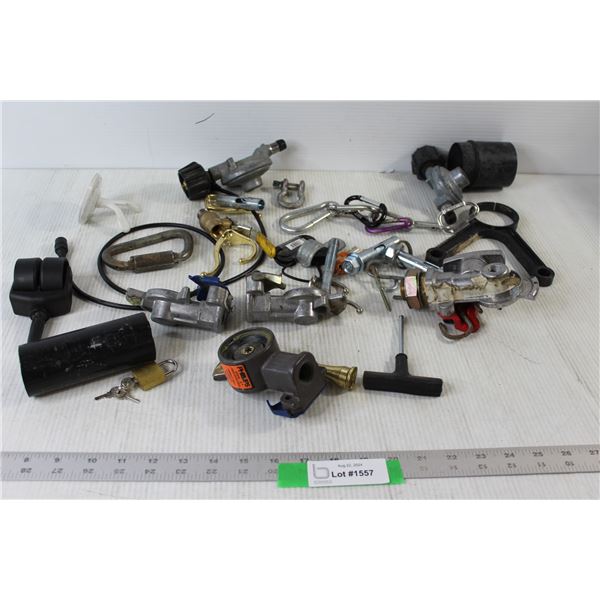 Assorted Valves, Fittings, Hardware Components