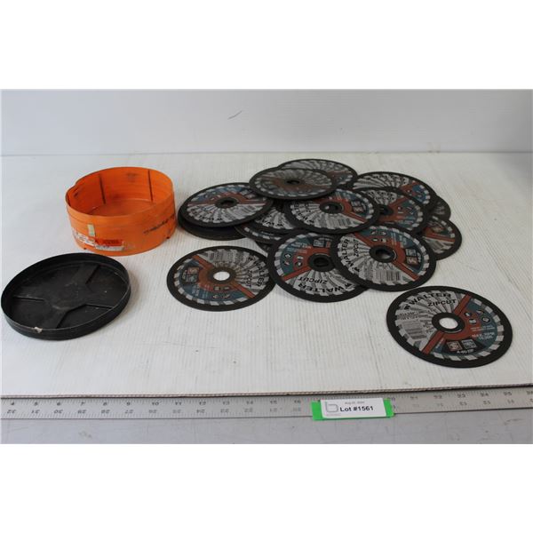 Assorted Walter Zipcut Grinding Discs