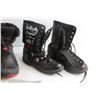 Image 6 : (3) Kids Boots Pairs - Size 4 and Bag