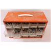 Image 3 : Shop Hardware Organizer w/ Contents - 12" x 6" x 8"
