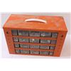 Image 4 : Shop Hardware Organizer w/ Contents - 12" x 6" x 8"