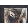 Image 2 : Pastel Art Rock Guitar Picture in Frame - 20" x 16"