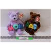 Image 1 : (3) Mom & Dad Edition TY Beanie Babies