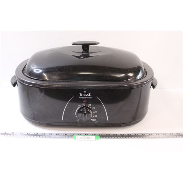 Rival Roaster Oven - Powers On - 20" x 14" x 8"