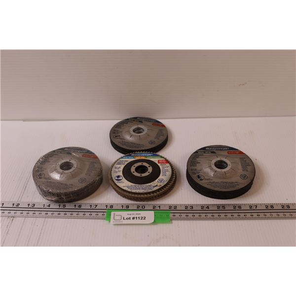 (9) Metal Angle Grinding Discs, (2) Wood Grinding Discs