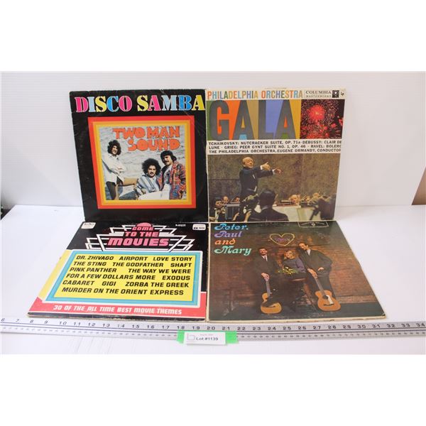 (4) Records: Peter Paul & Mary, Soundtracks, Disco Sambra. Orchestra