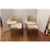 Image 1 : * 2X BID PRICE: School Desk Chairs - Some Wear as Pictured