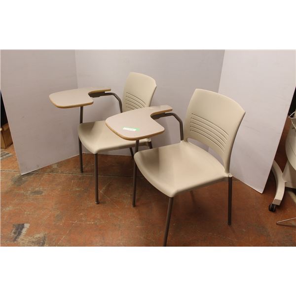 * 2X BID PRICE: School Desk Chairs - Some Wear as Pictured