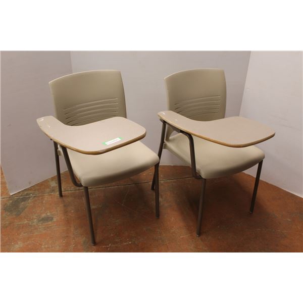 * 2X BID PRICE: School Desk Chairs - Some Wear as Pictured