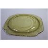 Image 2 : (4) Yellow Depression Glass Plates
