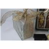 Image 3 : Merry Christmas Glass Block Light (untested) - Nativity Scene - Essential Moment Bath Product - Elep