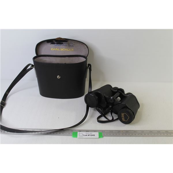 Carl Shulz Binoculars w/Case ( 8x40 E.W.A.)