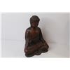 Image 3 : Carved Wooden Head - Buddha Statue