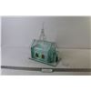 Image 1 : Glass Church w/Removable Roof (entrance roof needs regluing)