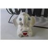 Image 2 : Ceramic Elephant Coin Bank - Metal Magazine Holder