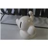Image 3 : Ceramic Elephant Coin Bank - Metal Magazine Holder
