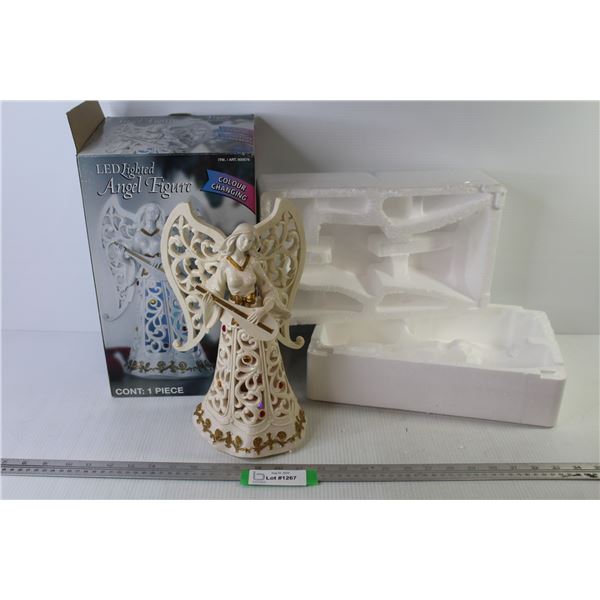 Led Lighted Angel Figure in Box