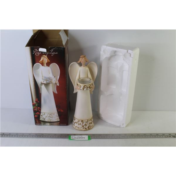 Resin Angel Candle Holder