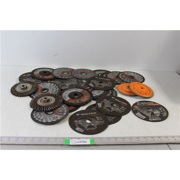 (30) Assorted Grinding Discs - 6" x 1/8", 6" x 3/64"