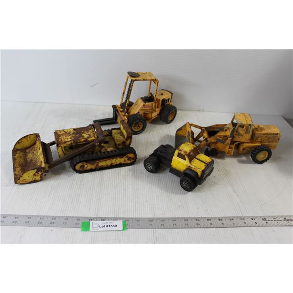 Tonka Forklift, Hough Payloader, Toy Truck, Tonka Trencher