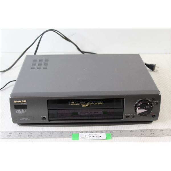 Sharp VHS Player - Tested Works