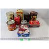 Image 1 : (9) Assorted Tins: Mackintosh's, Smith Bros Cough Drops, Christie's Ritz 60th Anniversary, etc.